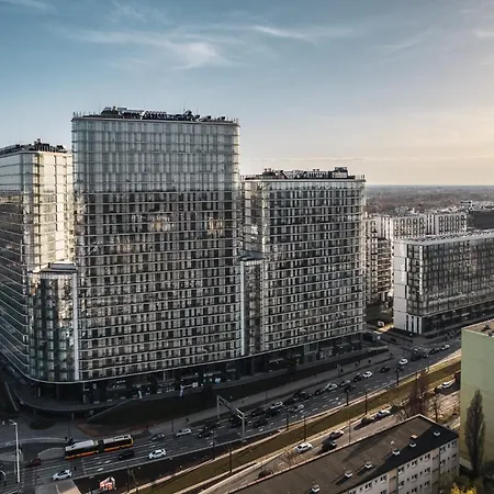 Panorama Viev Top 22Th Floor Free Garage By Perfect Apart 2211 Warsaw Exterior photo